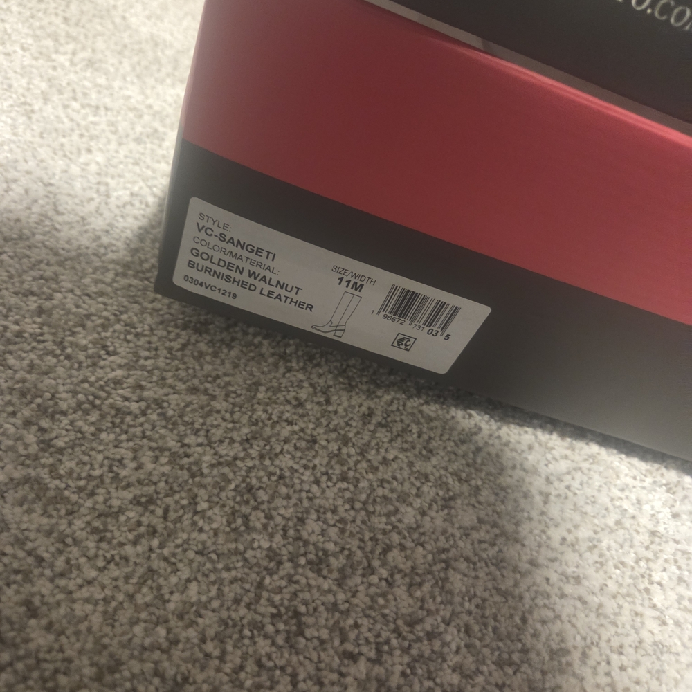 Vince Camuto Golden Walnut Heeled Boots